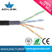 Hot selling 4*2*24awg CCA BC OFC network cat5e 4p outdoor utp cable